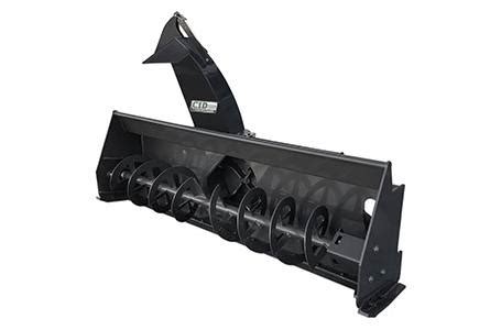 titan skid steer snow blower